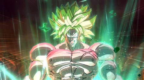 New Animated Dbs Broly Super Saiyan And Full Power Transformation In