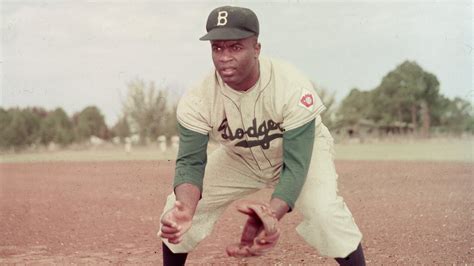 Jackie Robinson Becomes First African American Player In Major League Baseball April 15 1947