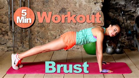 brust Übungen workout für straffe brust 5 min training für frauen winkearme bekämpfen