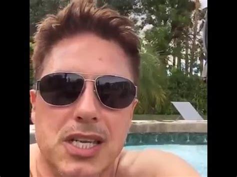 John Barrowman S Husband Accidentally Goes Full Frontal Nude During