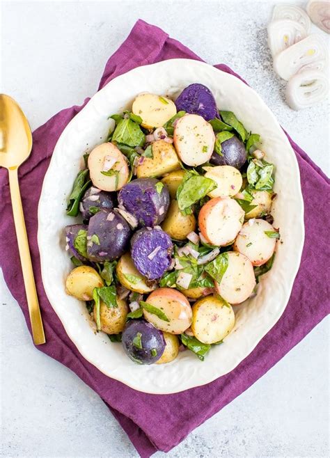 Healthy Potato Salad No Mayo Vegan Eating Bird Food Potato Salad