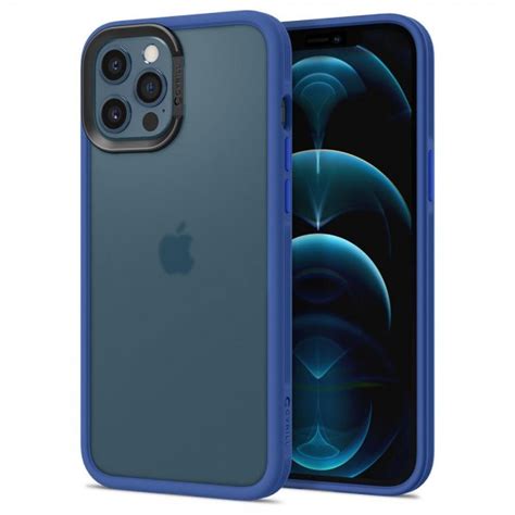 Ciel By Cyrill Iphone 12 Pro Max Case Color Brick Linen Blue Spigen