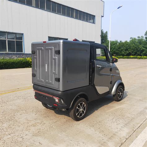 Eec L6e Standard Low Speed Electric Vehicle Mini Cargo Van For Last
