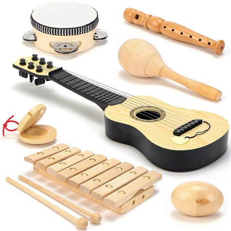 Buy Wooden Musical Instruments For Kids Band Class Preschool School