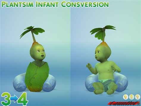 Plantsim Infant Ts3 Conversion The Sims 4 Create A Sim Curseforge