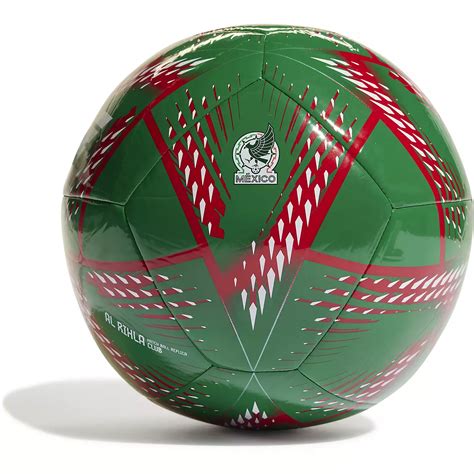 Adidas 2022 World Cup Afa Fmf Mexico Rihla Club Soccer Ball Academy