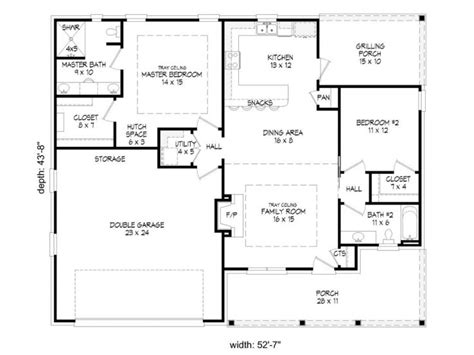 Https://wstravely.com/home Design/empty Nestor 2 Bedroom Home Plans