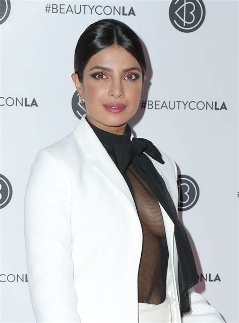 Luvcelebs Priyanka Chopra Braless At Beautycon Festival In Los Angeles