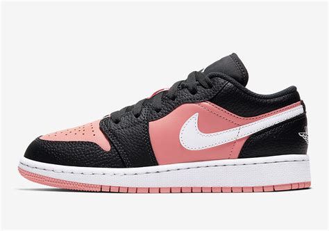 Air Jordan 1 Low Black Pink Quartz