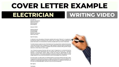 Electrician Cover Letter Franciscocampfield Blog