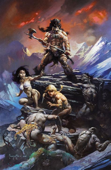 Frank Frazetta Had No Input On Fire And Ice Says Gerry Conway