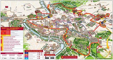Hop On Hop Off Bus Rome Route Map Sexiz Pix