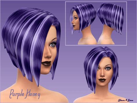 Sims 4 Purple Hair Color Mod Forlessklo