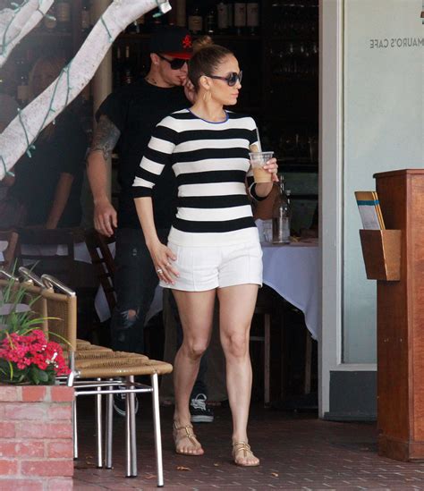 Jennifer Lopez Wearing White Shorts 15 Gotceleb