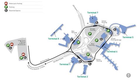 Jfk Airport Terminal 8 Map