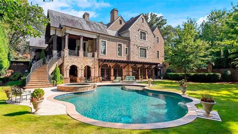 A Luxury Home In Georgia Worth 9499000 Mansion Tour Youtube