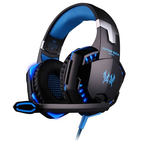 2017 Kingtop Each G2000 Over Ear Stereo Gaming Headset With Mic Bass