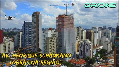 Drone Voa Em Pinheiros Obras Na Regi O Da Avenida Henrique Schaumann