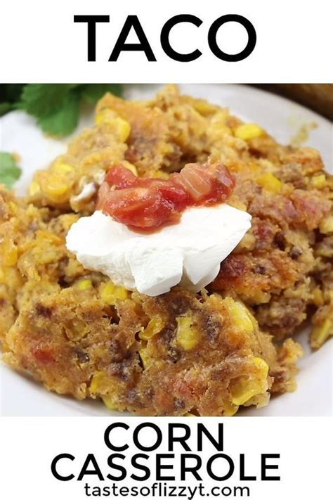 Tumble onto parchment lined or nonstick baking pan and drizzle mix together, adding chicken broth or water to thin, if desired. Take corn casserole to a new level with this Taco Corn Casserole Recipe. This cheesy casserole ...