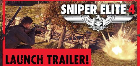 Rebellion Libera Trailer De Lançamento De Sniper Elite 4 Itália