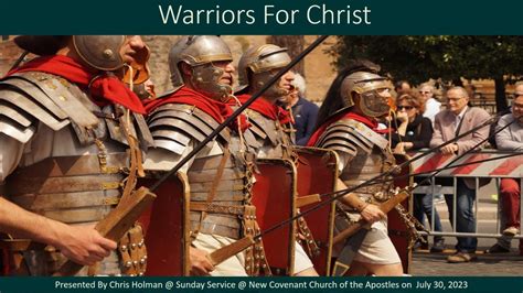 Warriors For Christ Youtube