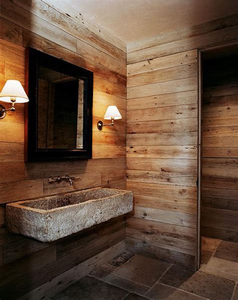 But actually, wooden floors, sinks, and tubs can be a durable addition to any bathroom. 18 Cool Natural Stone Sinks Design Ideas