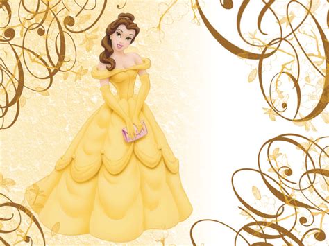 Belle Disney Princess Wallpaper 35483625 Fanpop