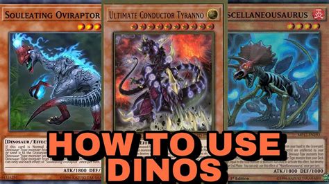 Dinosaurs Are Back How To Use Scrap Dinosaur Deck In Yu Gi Oh Master