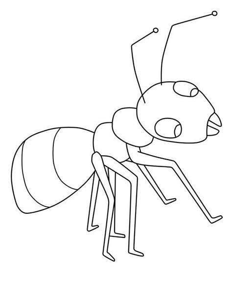 Pin By Coloringsky On Ant Coloring Pages Drawing For Kids Coloring