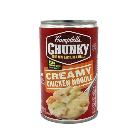 Campbells Chunky Creamy Chicken Noodle Soup Hy Vee Aisles Online