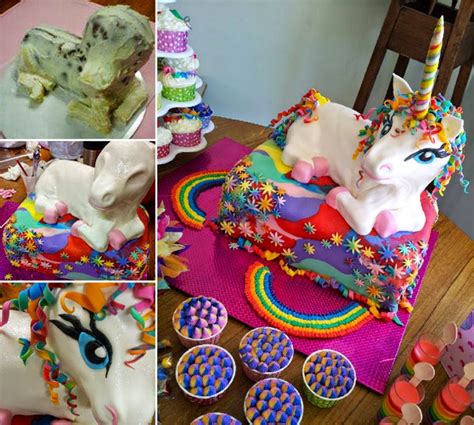Ideas And Products Rainbow Unicorn Cake