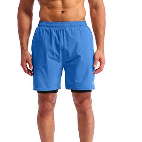 pudolla men s 2 in 1 running shorts quick dry athletic workout shorts for men in 2022 athlete