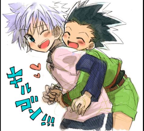 Hxh Gon And Killua They Are So Cute Together Uwintere8