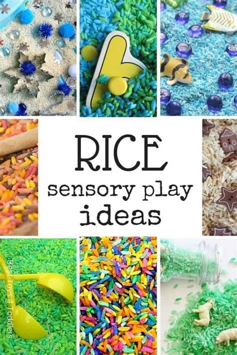 33 Rice Sensory Play Ideas For Kids Best Toys 4 Toddlers