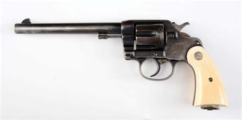 Lot Detail C Early Colt New Service Double Action Revolver With