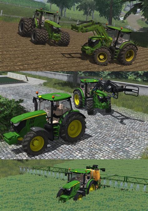 John Deere 6r Pack V3 Ls2013 Mod Mod For Farming Simulator 2013