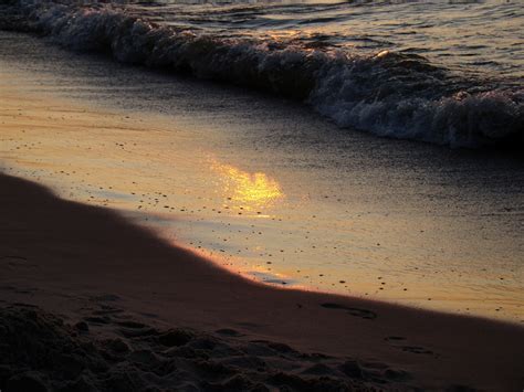 The Waves Beaches Sunset Free Photo On Pixabay Pixabay
