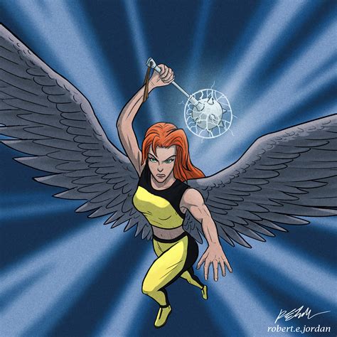 Artstation Hawkgirl Justice League Unlimited