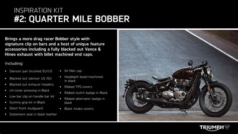 Triumph Bobber Wide Tire Kit Cheaper Than Retail Price Buy Clothing