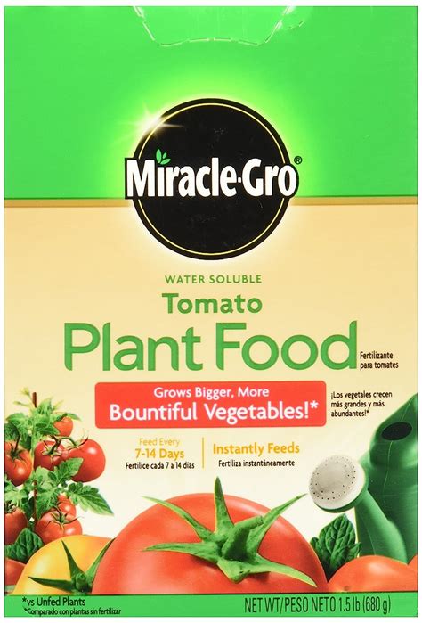 Miracle Gro Water Soluble Tomato Plant Food Garden And Outdoors