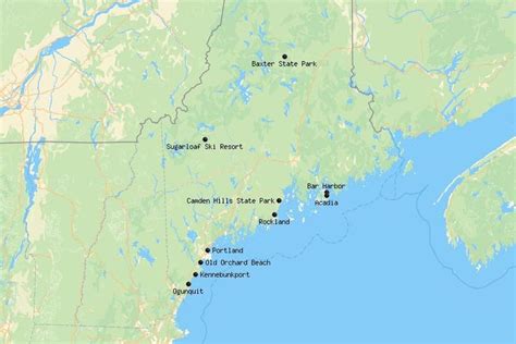 10 Best Places To Visit In Maine With Map Touropia In 2022 Cool