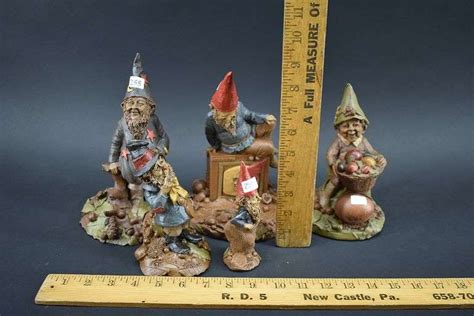 5 Assorted Tom Clark Gnomes Bhd Auctions