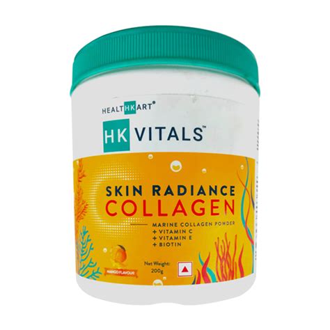 Buy Healthkart Hk Vitals Skin Radiance Collagen Powder Mango 200 Gm Online At Best Price