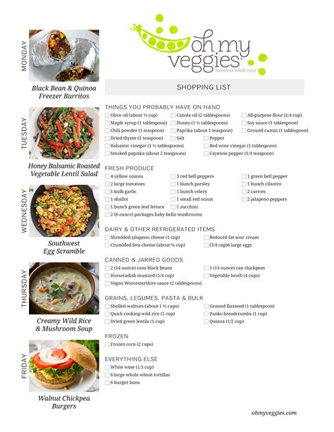 vegan meal planner hacsmarter