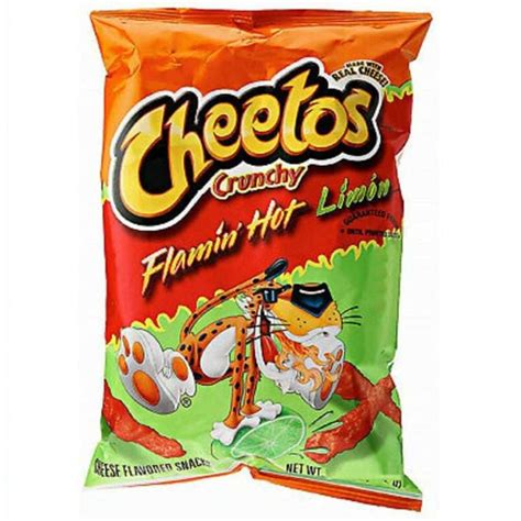 Cheetos Crunchy Flamin Hot Limon Park Place Liquor Deli