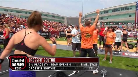Crossfit Games Regionals 2012 Event Summary North East Team Workout