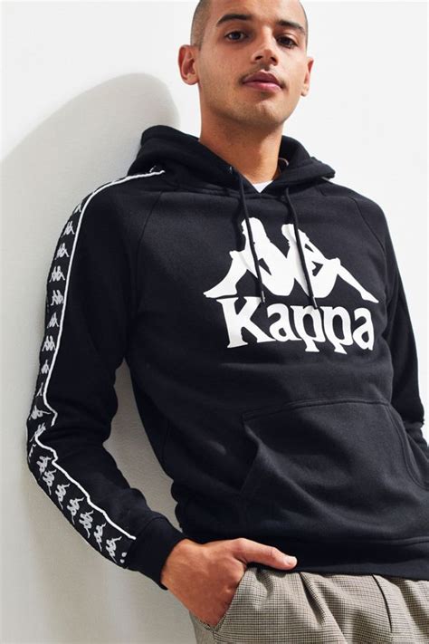 Kappa Authentic Hoodie Sweatshirt Urban Outfitters