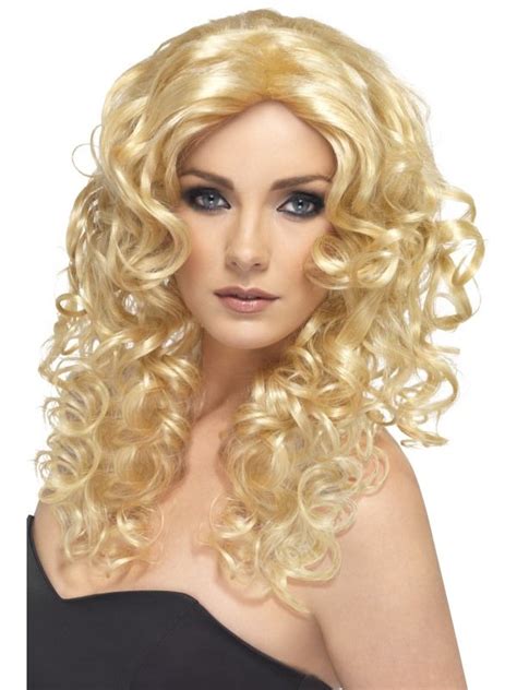 Blonde Curly Glamour Wig