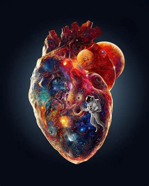 Digital Artist Andrejs Pidjass Creates Stunning Ai Generated Hearts
