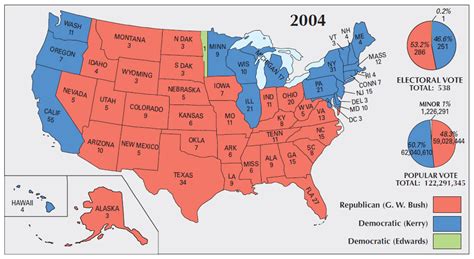 2004 Election Map